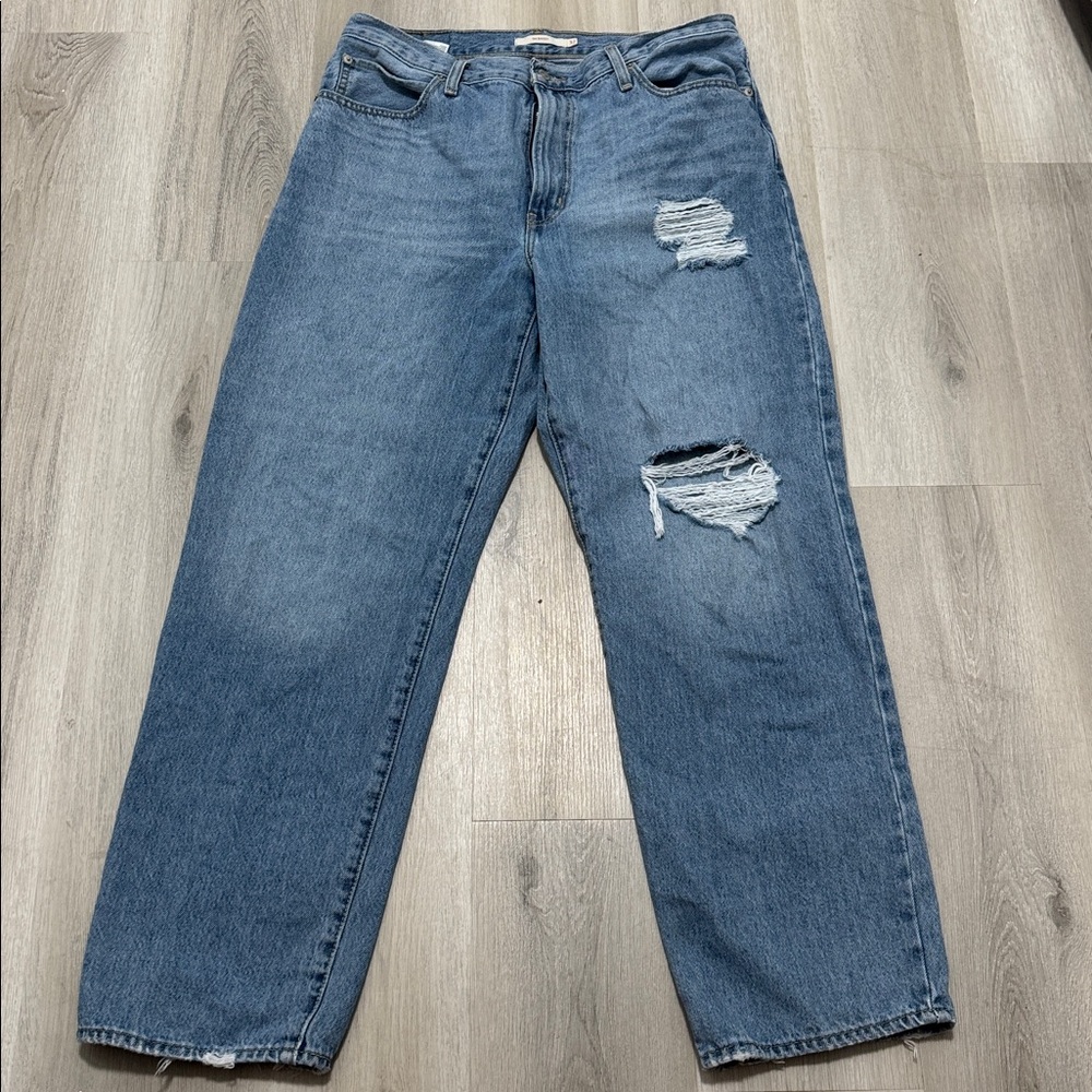 Levi Casual Light Blue Baggy Jeans